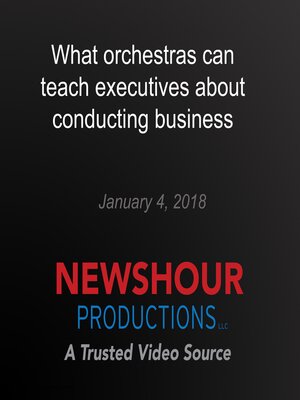 cover image of What orchestras can teach executives about conducting business
